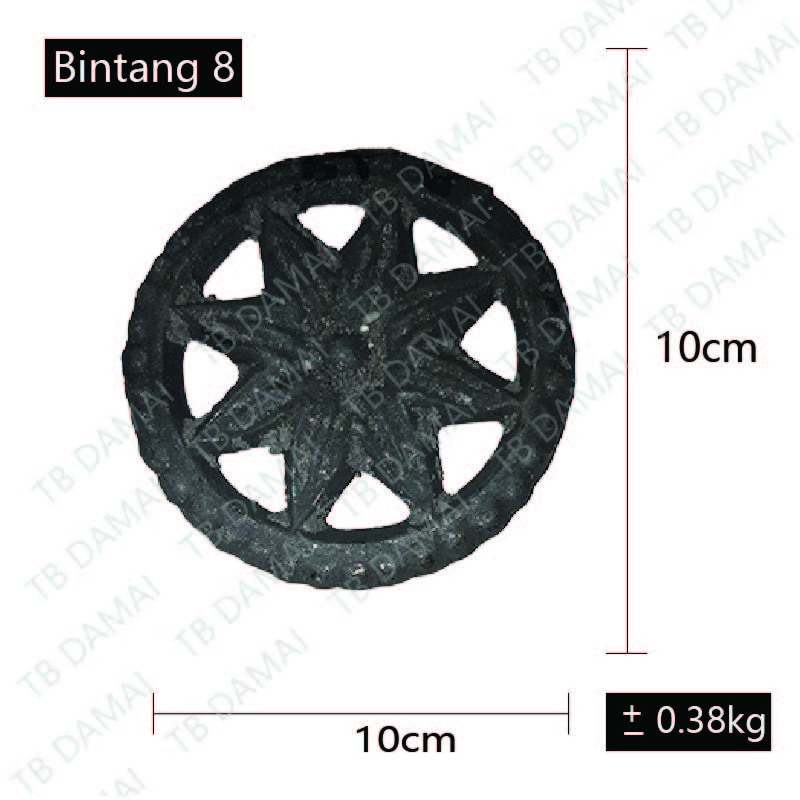 bintang-8 Coran untuk pagar pintu